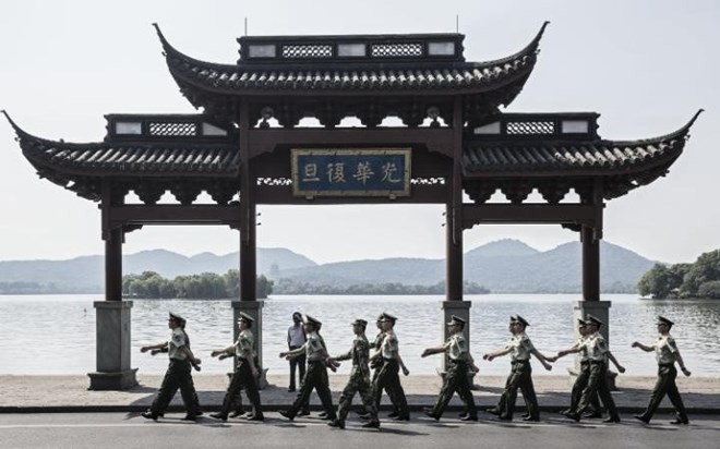 China verstärkt Sicherheitsvorkehrungen für Gipfeltreffen der G20 - ảnh 1